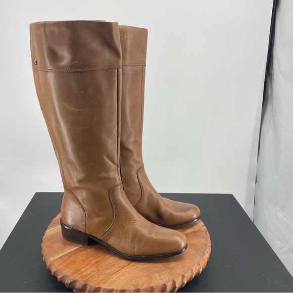 Corso Como Samuel Tall Tan Leather Riding Boots size 7.5 - Picture 1 of 13